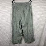 Abercrombie & Fitch Olive Green High Rise Wide Leg Pants Photo 2