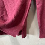 J.Crew Extra Soft Yarn Sweater Crewneck Pullover Raspberry Womens Size Medium Photo 2