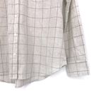 NOT MONDAY Kennedy Windowpane Shirt Light Grey XS Photo 2