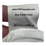 Line and Dot  Day Break Puff Sleeve White Mini‎ Dress Tie Front Size Small NWT Photo 8