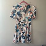 & Other Stories & Other Stories Jungle Print Dress Size 8 Summer Spring Backless Fit & Flare Photo 7