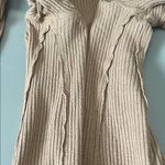 Abercrombie & Fitch Abercrombie Soft A&F Ribbed Long Sleeve TShirt Tan Size XS Photo 6