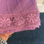 Soybu  Lavender Lace sheer swim coverup Large elastic waist nwt Photo 4