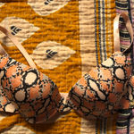 Chinese Laundry Padded Snakeskin Pattern Bra! Photo 0