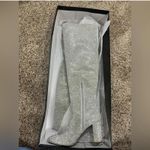INC Phebe Rhinestone Over The Knee Boots Silver Size 6 Photo 3