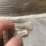 Aerie  Cream Ruffled Lace Blouse S Photo 2