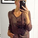 Disney  Mickey Brown Zip Up Sweatshirt Photo 0