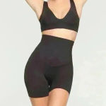 SKIMS  Banded Corset Group Short ~ S ~ Onyx ~ NWT! Photo 0