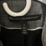 White House | Black Market  Charcoal Plaid Blazer Photo 1