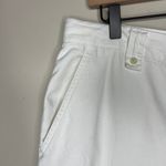 Kate Hill Woman 14W White Cotton Wide-Leg High-Rise Pants Classic Cottage Beach Photo 2