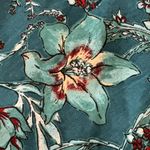 Band of the Free Band of Gypsies Audette Teal Flower Halter Dress NWT Blue Size L Photo 6