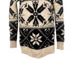 American Eagle  Fair Isle Nordic Print Wool Alpaca Knit Sweater Top AE Small Photo 2