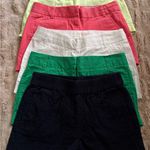 J.Crew  Pink and White Chino Shorts bundle 5 Photo 0