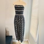 Urban Outfitters  Strapless Jumpsuit size small like new wide legs stretchy Photo 11