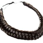 Madison Braids MB Fishtail Black (can fit light brown) NIB Photo 0
