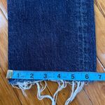 Topshop Dark Wash High Waisted Cropped Denim Jeans Size W25 Photo 9