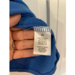 Westport  blue embroidered sleeve blouse xs Photo 5