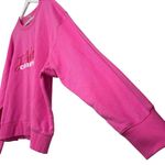 J’Adore Christmas Graphic Print Sweatshirt Size 1X NWOT Womens Pink Photo 3