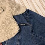 Calvin Klein Jeans Denim Shearling Jacket Jean coat trendy fall  Photo 2