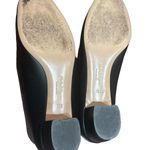 Salvatore Ferragamo Vara Bow Pump black  Leather Shoes Size 7.5 Made In Italy Photo 9