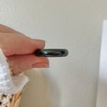 Black Gunmetal Masculine Band “Narcissa” Hematite Dark Ring Punk Goth Grunge Jewelry Photo 8