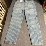 LC Lauren Conrad Lauren Conrad Striped Mom Jeans Photo 3