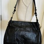 INNUE Italy Genuine Leather Cowhide Hair Hobo Bag Brand New Brown Photo 3