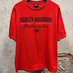 Harley Davidson Red Bahamas Its Better Unisex Short Sleeve T-Shirt XL Biker Photo 0