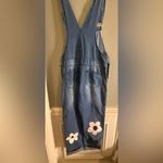 🌼 Vintage Style Denim Overalls with Hand Photo 1