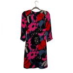 Tory Burch NEW Vintage Rare Floral Quarter Sleeve Silk Shift Dress Photo 2