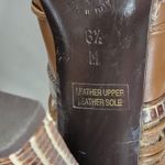 Isabella Fiore Womens Shoes Size 6.5 Brown Leather Snakeskin Embossed Strappy Photo 10