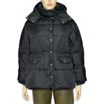 J.Crew Chateau Hooded Puffer Jacket W/ PrimaLoft Insulation, Black, XXL Photo 9