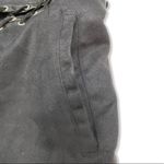 Carmen Marc Valvo  Black Faux Suede Vest Photo 5