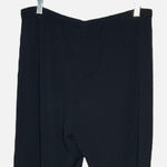 Susan Graver  Pants Women Medium Black Passport Pull On Preppy Neutral Minimalist Photo 2