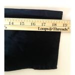 Eileen Fisher  Black Button Down 3/4 Sleeve Cotton Spandex Minimalist Shirt Top M Photo 6