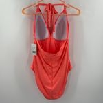 La Blanca Swimsuit SZ 12 NWT Island Goddess Birds of Paradise Halter One Piece Photo 1