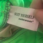 Suit yourself Purple and Green Swimsuit Bottoms xl nwt Photo 3
