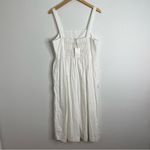 A New Day White Midi Dress Size Large Photo 2