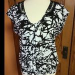 Black Rainn lace back summer dressy top Photo 4