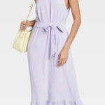 A New Day A new‎ day Maxi Tiered Textured Stretch Dress Pastel Purple Size small Photo 0