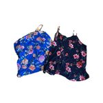 Stitch Fix  Brand Strappy Blue Floral 2 Pc Tank Bundle Size 2x Photo 4