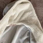 Victoria's Secret  Gray Fleece Sherpa Lined Hooded Robe SIZE S? Photo 2