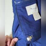 J.Crew J.‎ Crew Nadia Long Dress Silk Chiffon Dark Cove Blue Wedding Formal Size 6 Photo 8