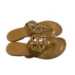 Tory Burch  miller patent leather nude sandals size 8.5 Photo 2