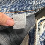Vintage Gitano Express Acid Wash Jeans Ankle Zip Bows Size 7/8 Juniors Tapered Blue Photo 6