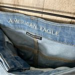 American Eagle  Blue Denim Curvy‎ Super Hi-Rise Shortie Womens Size 8 Photo 4
