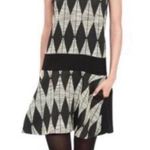 Banana Republic NWT drop waist  Diamond Jacquard heavy knit dress. Sz 2. Originally $128 Photo 0
