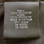 Kasper Blazer Black Monochromatic Long Sleeve Tailored Jacket Size 8 Petite Photo 8