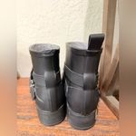 Lucky Brand Black Rubber  Rindah Pull On Ankle Boots 7 rain boots perfect Photo 2