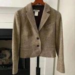 Chloé CHLOE vintage tweed wool jacket sport coat blazer size 40 made in France Photo 0